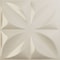 Ekena Millwork 11 7/8in. W x 11 7/8in. H Helene EnduraWall Decorative 3D Wall Panel Covers 0.98 Sq. Ft. WP12X12HEEPE - alternate 1